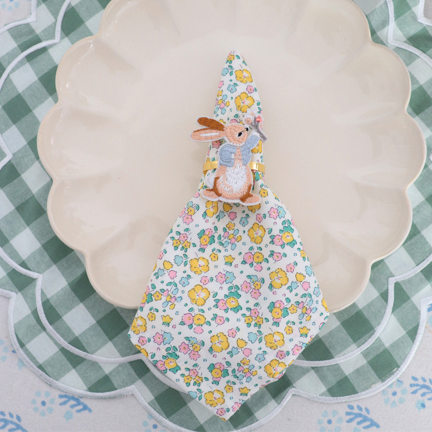 Bunny napkin ring
