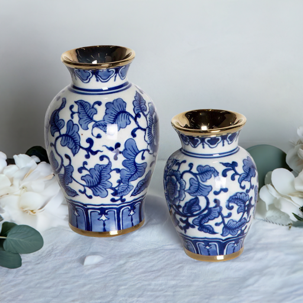 chinoiserie mini bud vase