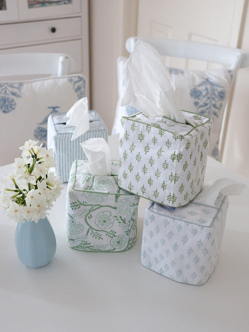 fabric tissue box cover