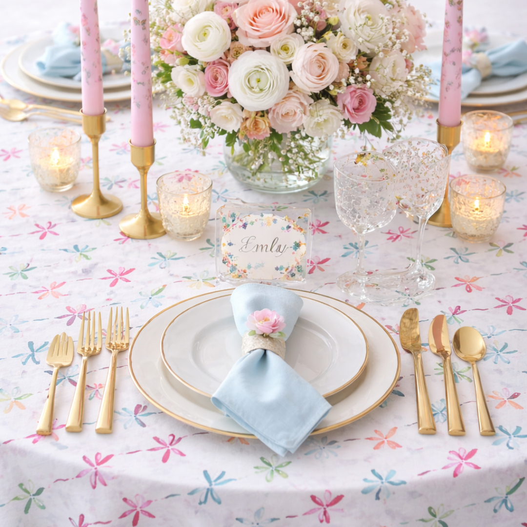 Table Linen Collection – Tablecloths, Placemats & Napkins | Pretty ...