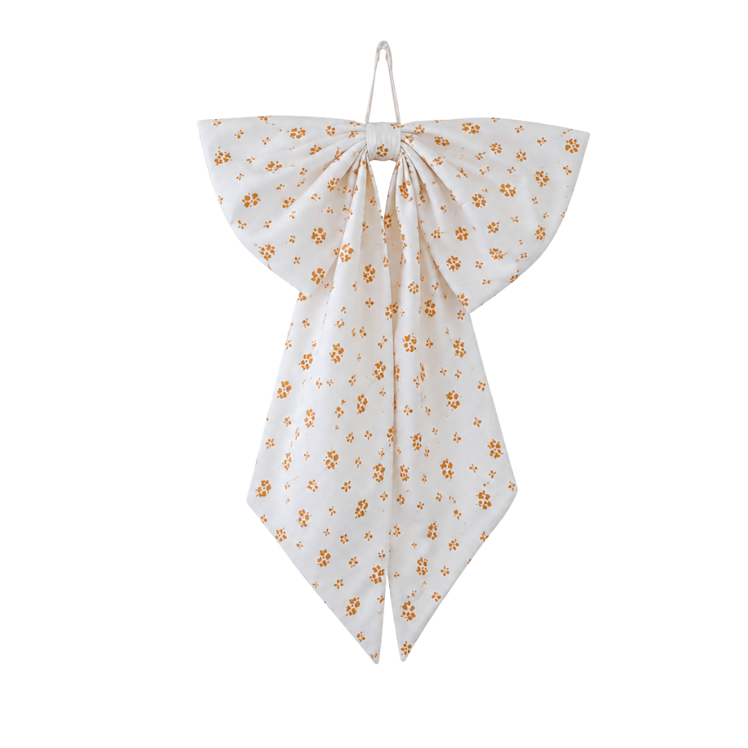 White top with floral pattern on a white background
