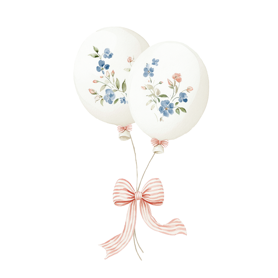 chinoiserie balloons print
