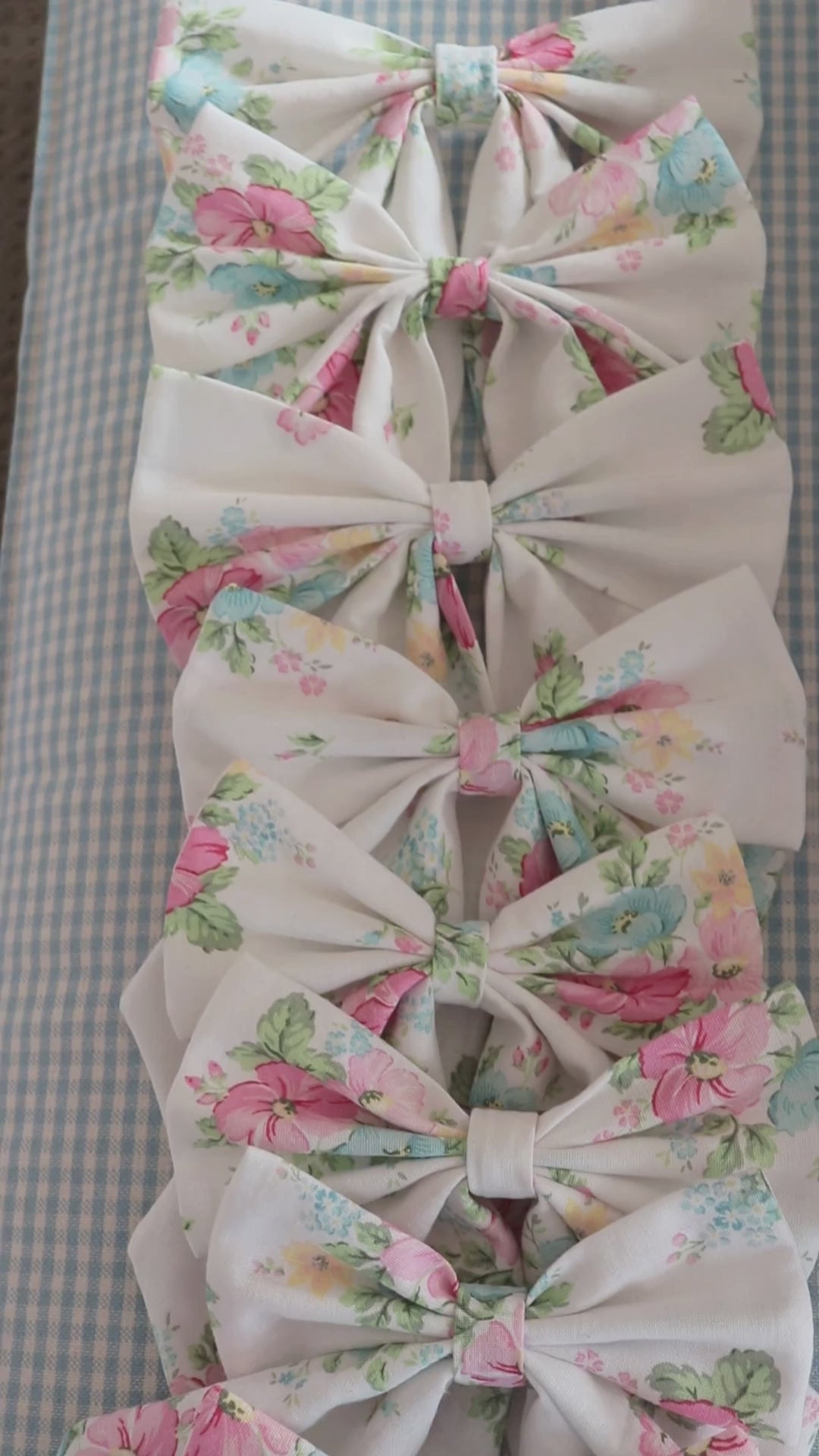 Floral Garden Hair Bow